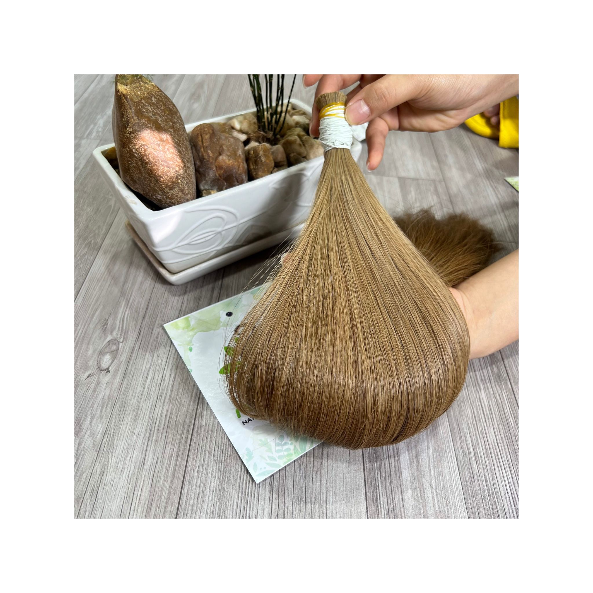 Ombre 14 and 12 color European Natural Straight Hair Bulk Human Hair Extensions wigs for black women