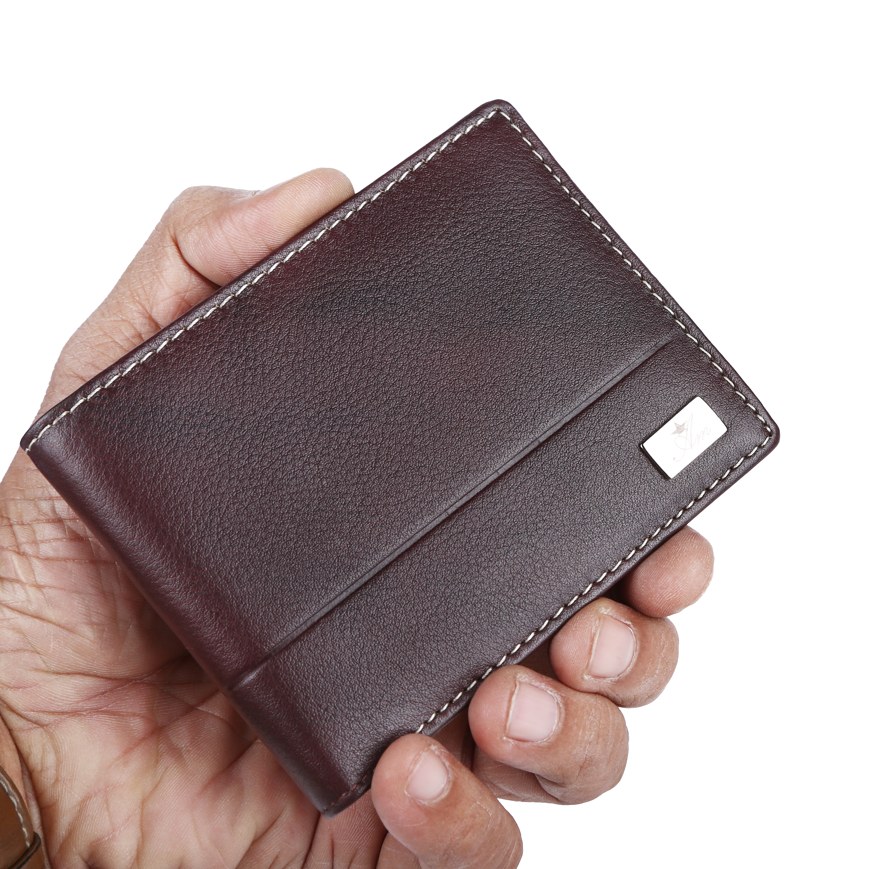 AM Leather Men's Genuine Leather Wallet Top Quality Luxury Wholesale Wallet Purses Fashion Wristlets Wallets For Men's