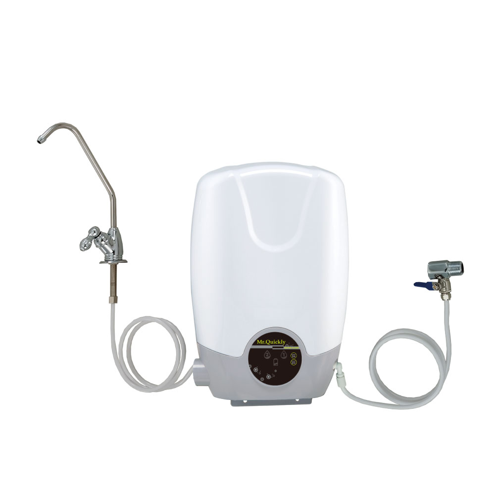 EM/ODM Customized Under Sink Compact Water Filtration System, 2-Stage Quick Change Water Purification with NSF Hollow Fiber