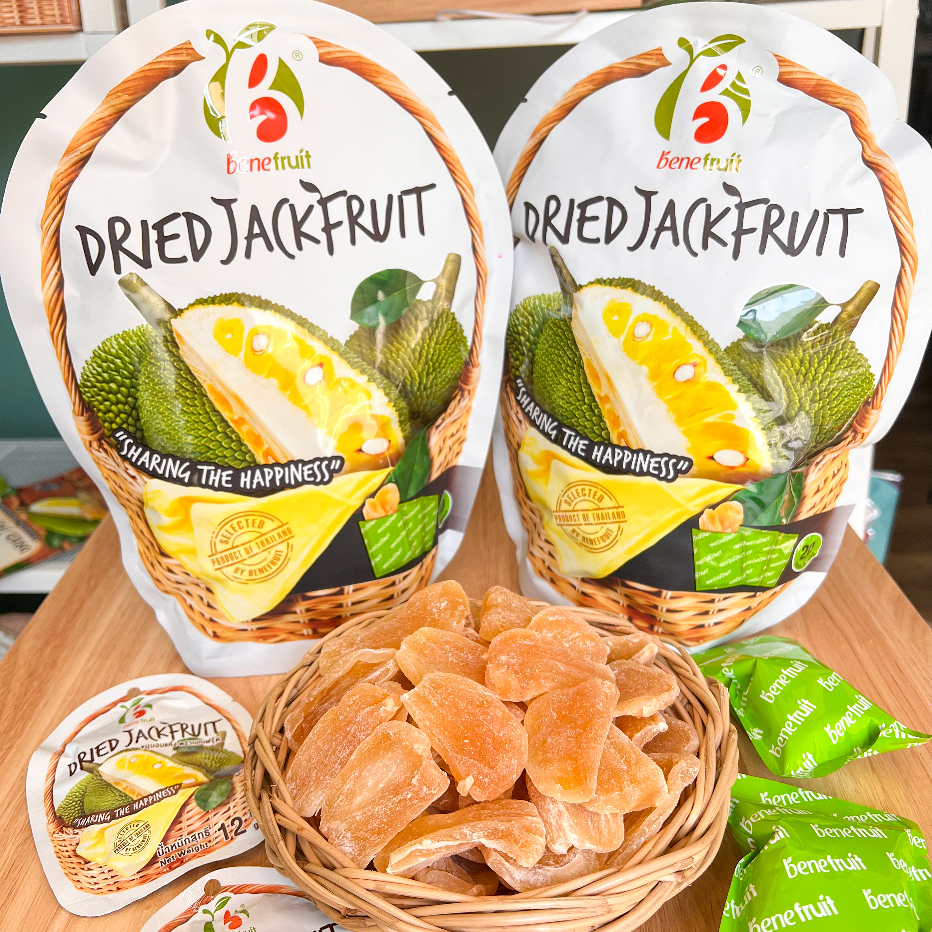 High Quality Natural Fruit Products Dry Food Dried Jackfruit Dried Jackfruit 217g