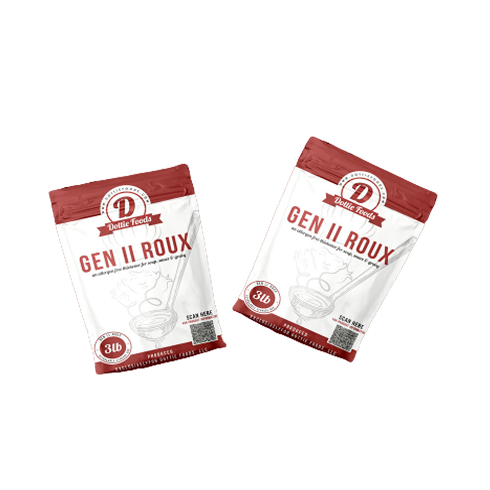 Порошок Dottie Foods GEN ll Red, 3 фунта, упакован в полимерную упаковку насыпью, супы и соусы, помогает поддерживать уровень сахара в крови