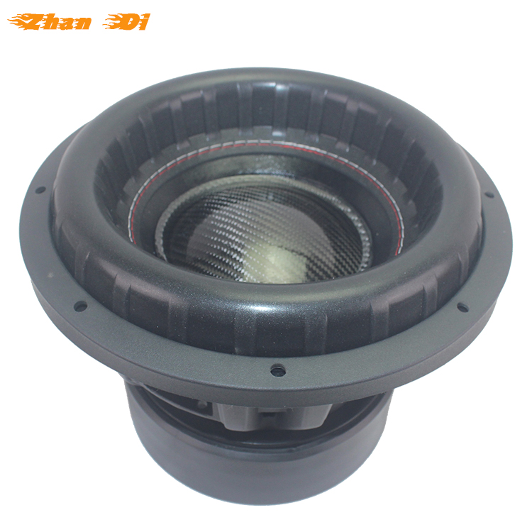 OEM 1 Ohm RMS 3000W 12 Inch Car Subwoofers Speakers 6000W Max Power Dual Coils 12V Aluminum Factory Direct Basic Car Audio Use