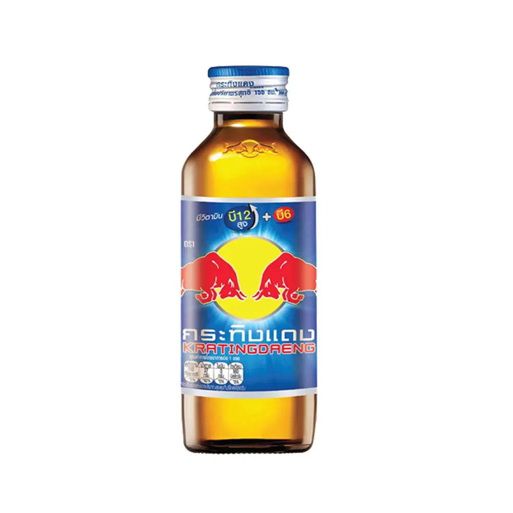 Energy Drink From Thailand Brand Kratingdaeng Vitamin Flavor Sports Soft Drinks Boost Fresh Best Quality Export Grade