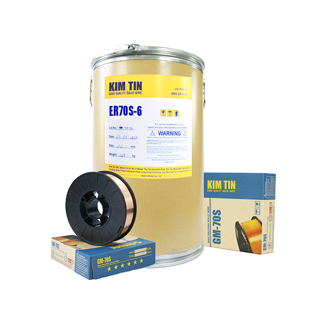KIM TIN CO2 Welding Wire ER70S-6 SG2 0.8mm Diameter for MIG Welding and Soldering Available in Stainless Steel and Copper