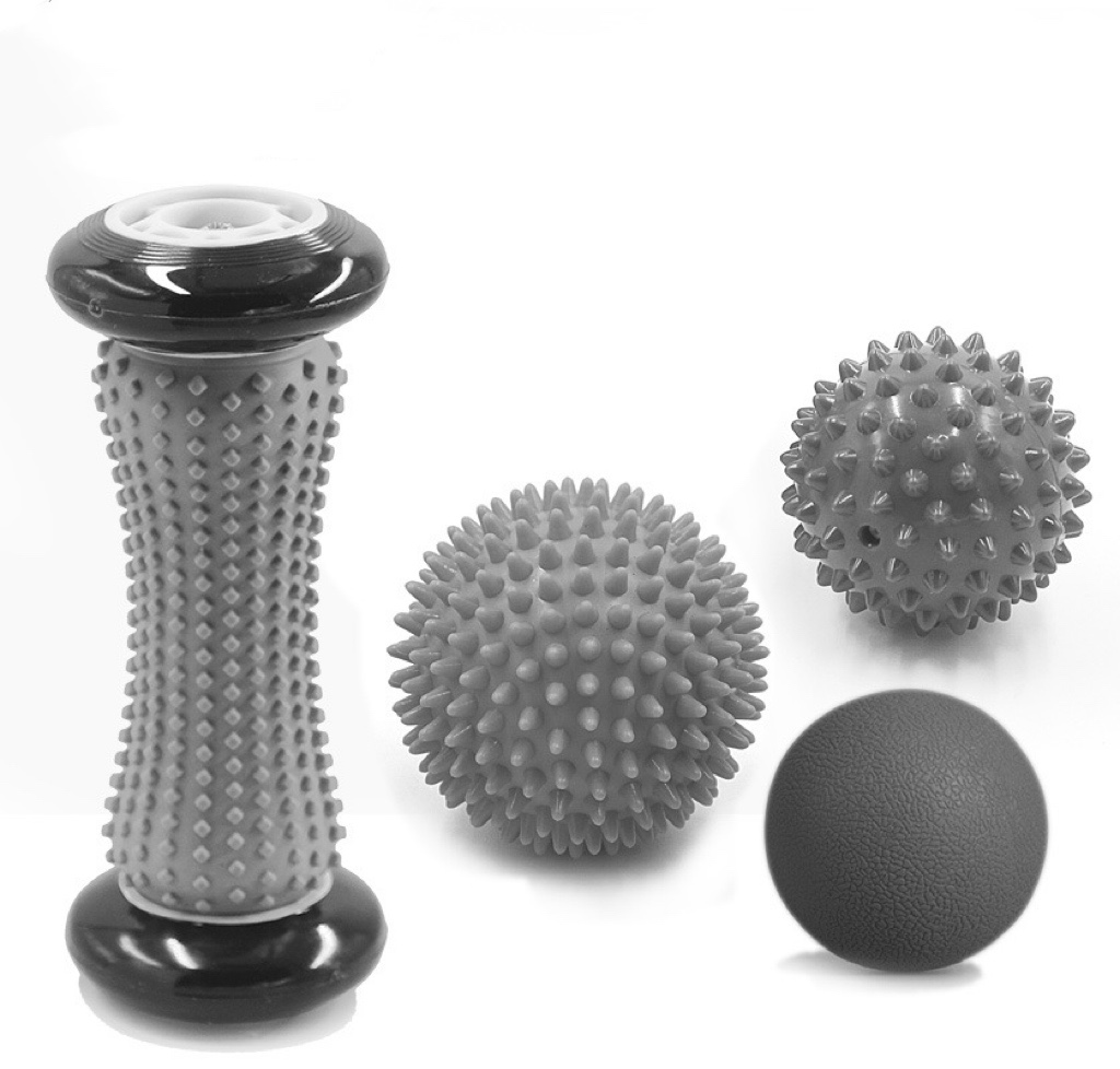 Home Exercise Fitness Gym Yoga Strength Massage Acupressure Point Therapy Heel Arch Arthritis Foot Massage Roller