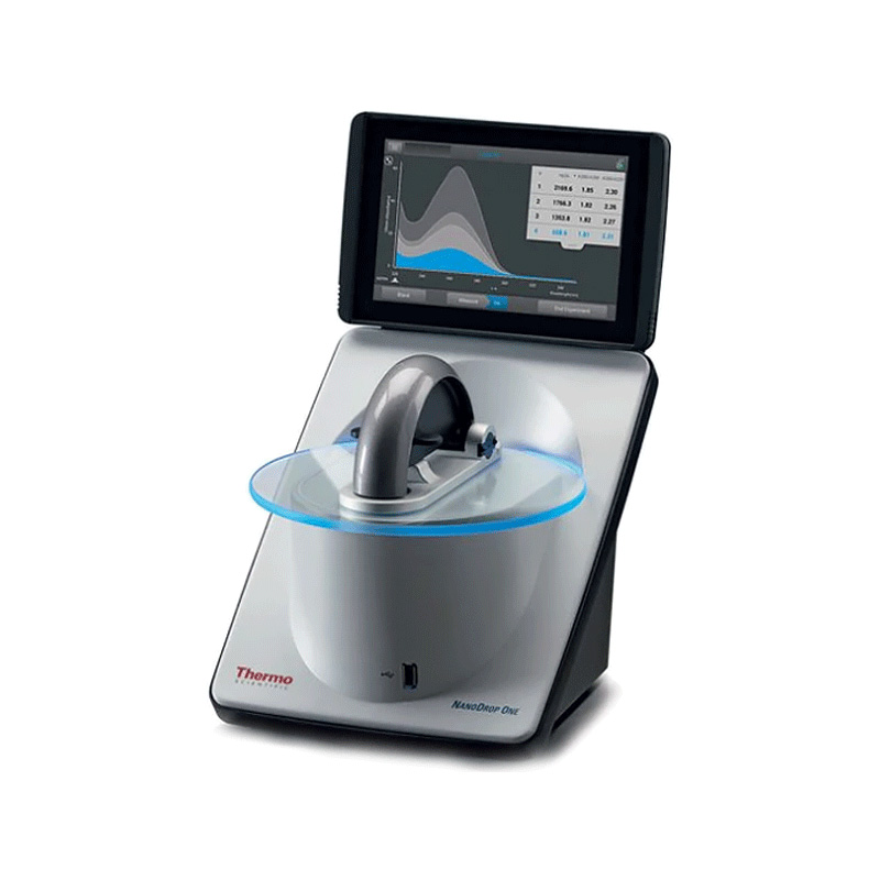 Thermo Fisher Nano Drop NanoDrop один микрообъем UV-VIS спектрофотометр UV-VIS DNA RNA, машина для тестирования белка, цена precio