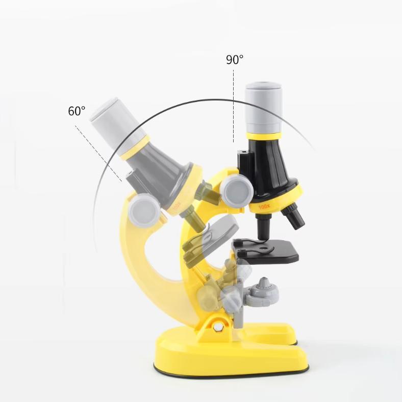 New Children's Microscope Telescope Toy Science Experiment Set Toy Microscope Toy for Primary School Students