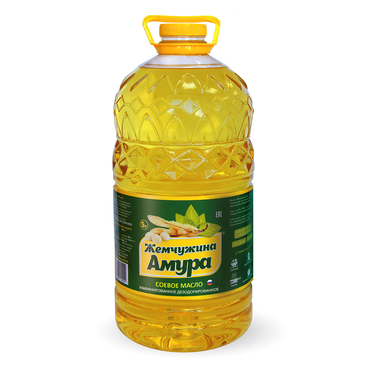 Non-GMO Organic food-grade 5 L refied eco product ISO 22000 certified soybean oil for food bakery cooking cosmetology margarines