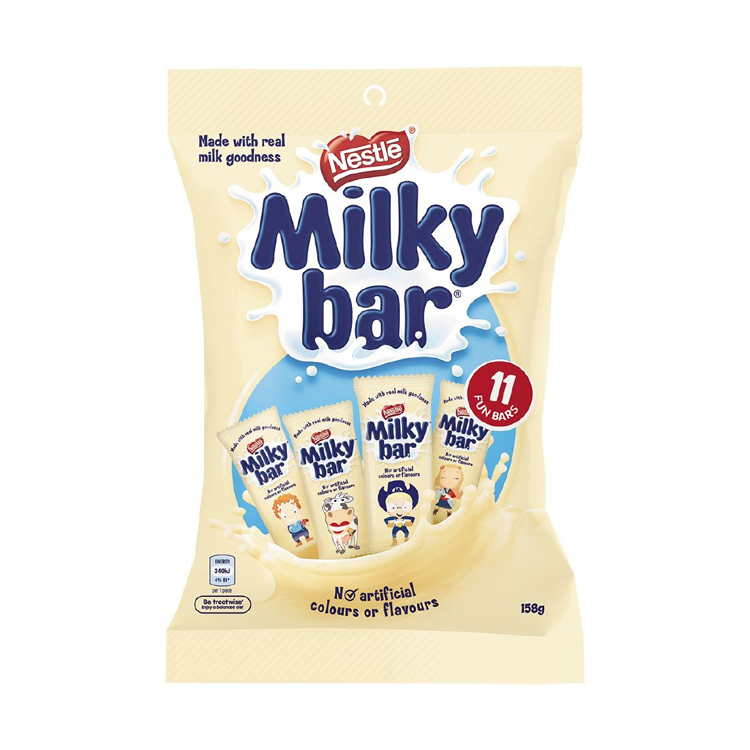 Nestle Milkybar Medium - 25 г-упаковка 12 (25 г х 12 бар)/Nestle Milkybar пуговицы 30 г х 12 пакетов