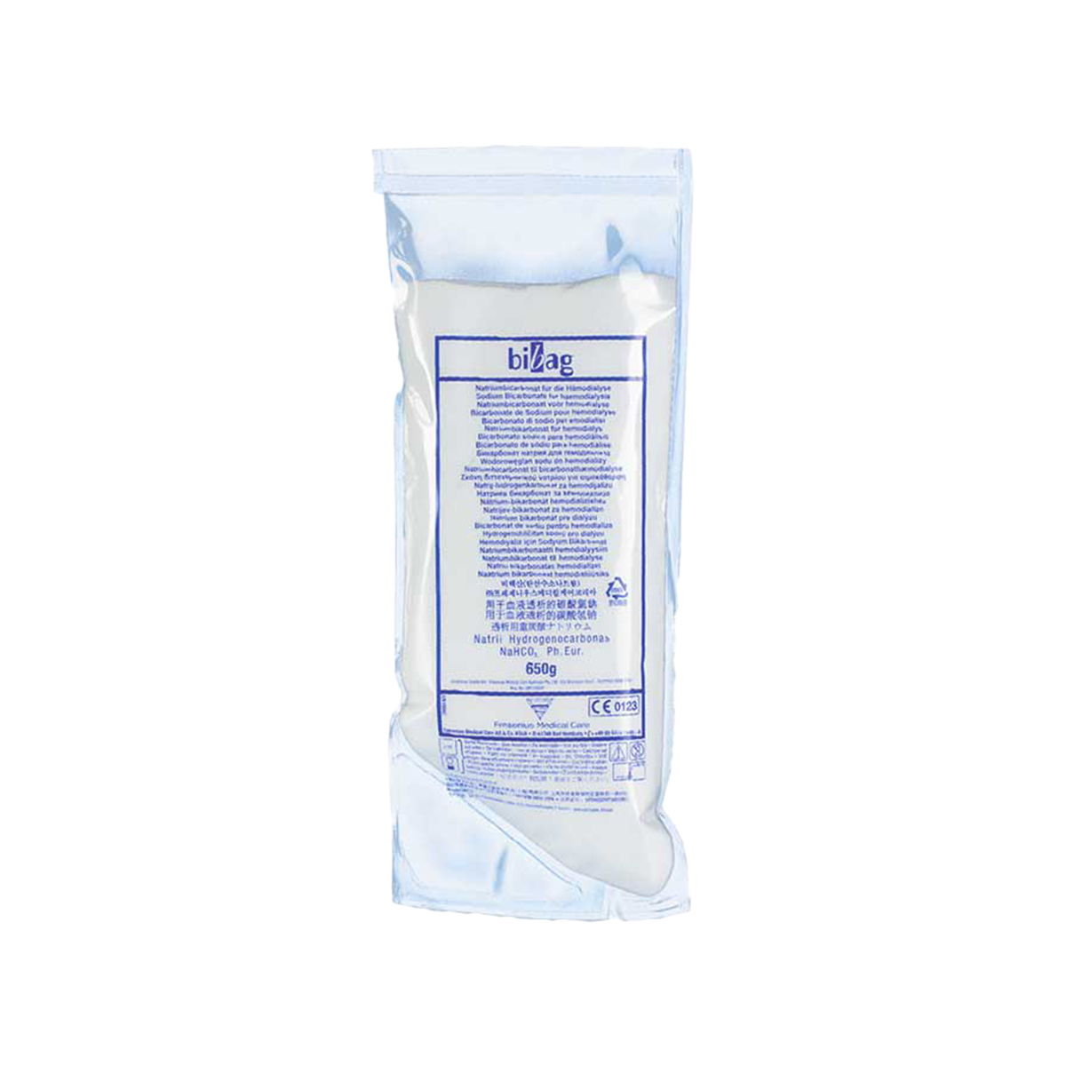 High Quality CE Fresenius Bicarbonate Bags 650g and 900g Options for Medical Dialysis Treatment with Bicarbonate Powder