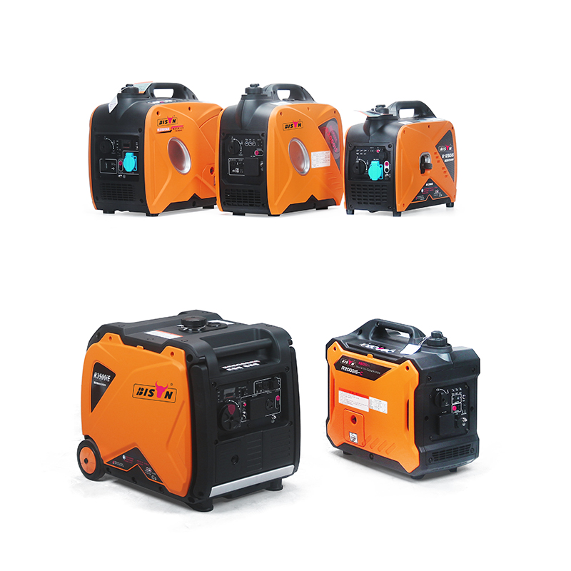 Бренд Bison бензин 5500w 6kva 3,2 кВт 3.5kva 4.5kw тихий с немодулированным синусоидальным сигналом бензиновый генератор инвертора с солнечным инвертором открытая рамка