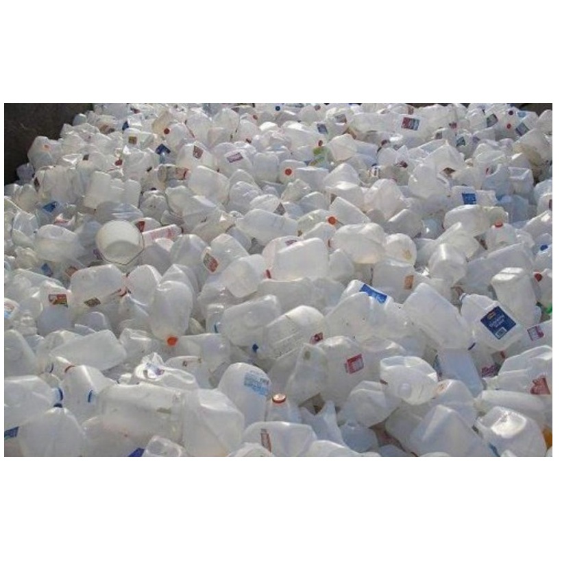 Высококачественная бутылка для молока HDPE, барабан в упаковке, пластиковые скребки хлопьев HDPE доступны для продажи по низкой цене