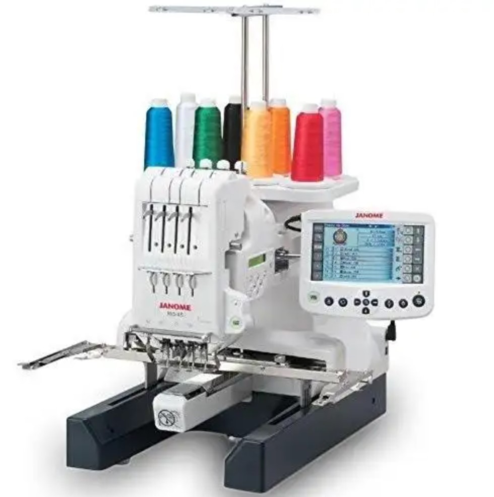 NEW Janome MB-7 M B 7 7 Needle Embroidery Machine Plus Deluxe Bonus Kit