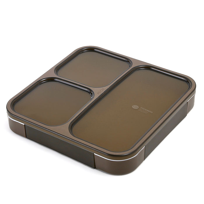 Big Antibacterial square Lunch Box, 800ml Microwave and Dishwasher Safe Suitable for Adults