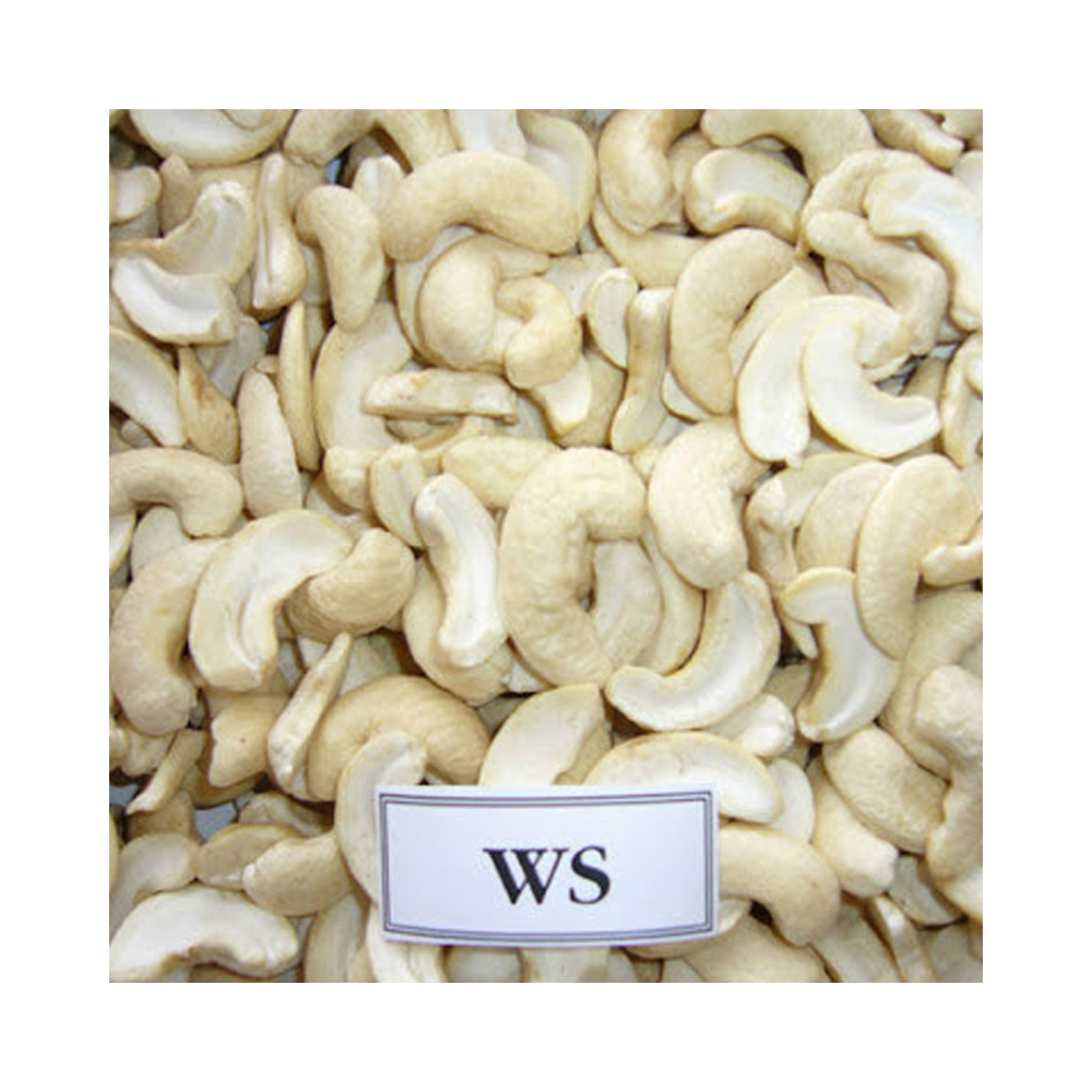 Top Quality WS Cashew Nut Vietnam White Splits Cashews At Reasonable Price On Bulk Order