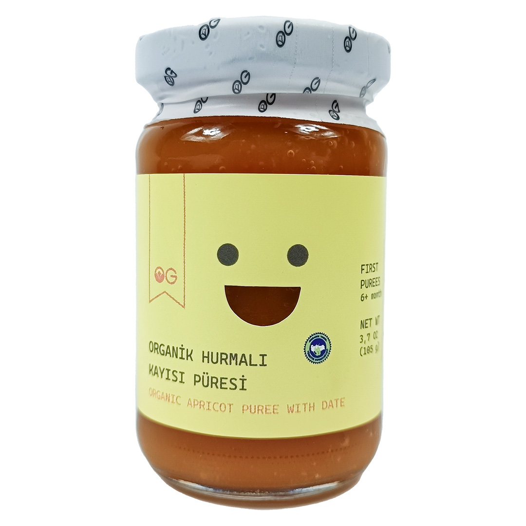 Exquisite Organic Apricot Puree with Dates 105 g Pure & Natural Goodness, Perfect for Your Healthy Snack