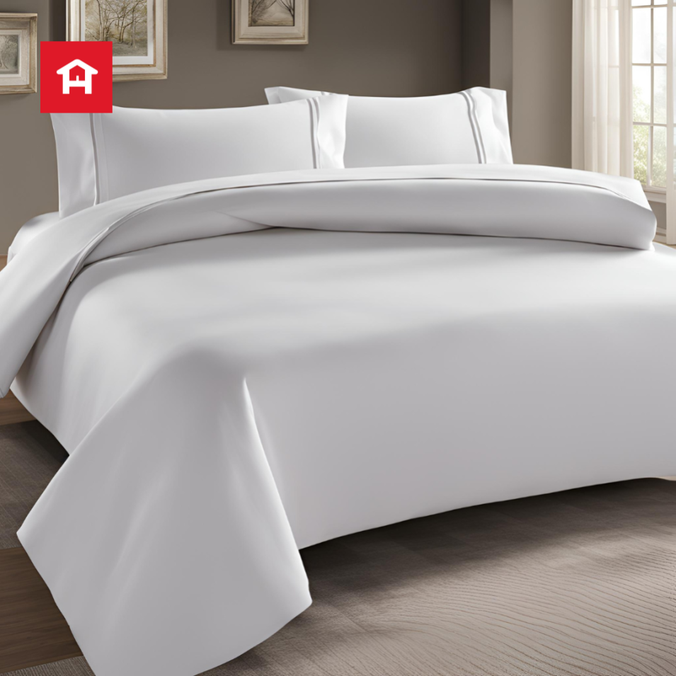 Premium Soft Wrinkle-Resistant Bed Sheet Set Enhances Comfort for Restful Sleep with Durable Easy-Care Fabric for Mattresses