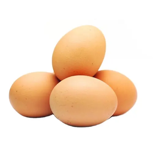 White Table Chicken Eggs