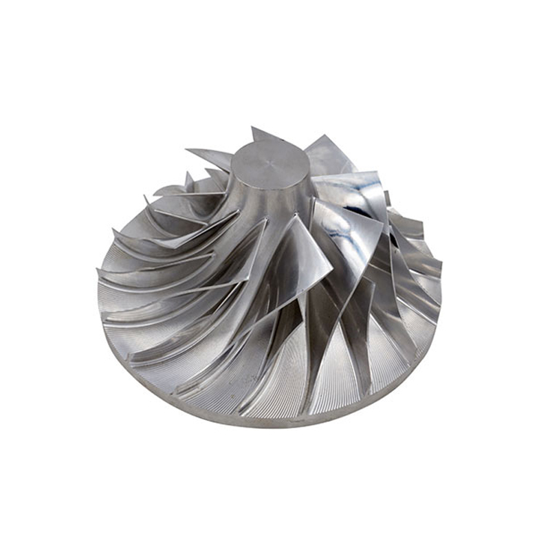 Vacuum Casting First Stage Titanium Turbo Compressor Gas Turbine Wheel