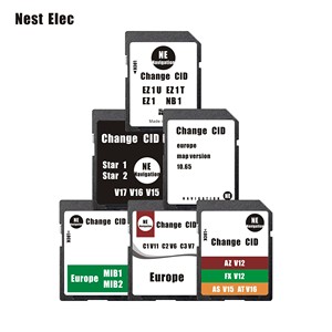 GPS map for Ford  Navigation  EU 2022 Change cid Navigation SD card