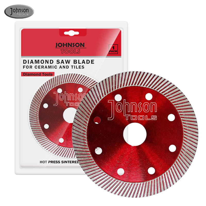 Factory Sale 4-4.5Inch Multipurpose Turbo Super Thin High-end Ceramic Dry Cutting Disc Porcelain Tile Stone Diamond Saw Blade