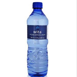 WITA Natural Mineral Water from Colombian Andes Mountains naturally balanced minerals/electrolytes bottled at the source 600ml