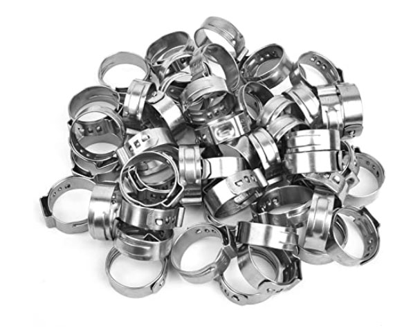 Hot selling Clamps Ear hose clamp stainless steel single ear hose clamp 13.3