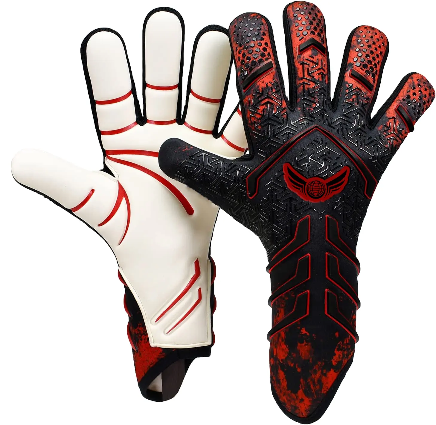 Professional Goalkeeper Gloves new Latex 4mm Football Gloves Protective Finger Breathable Soccer Goalkeeper Gloves
