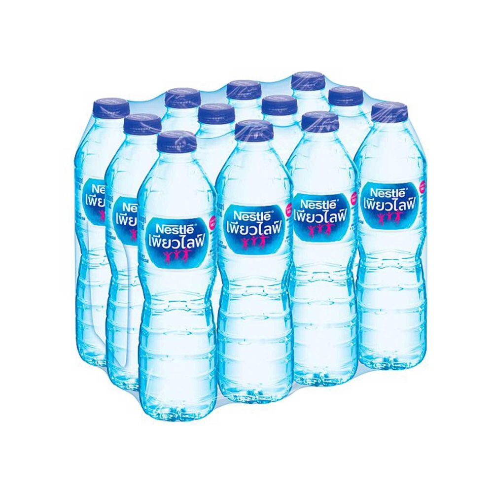 Недорогая минеральная вода NESTLE PURE LIFE 600/1500 мл, натуральная прозрачная Питьевая пластиковая бутылка для воды 1,5 л
