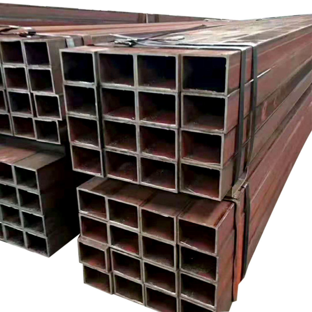ASTM A500 50x100 квадратная труба из низкоуглеродистой стали