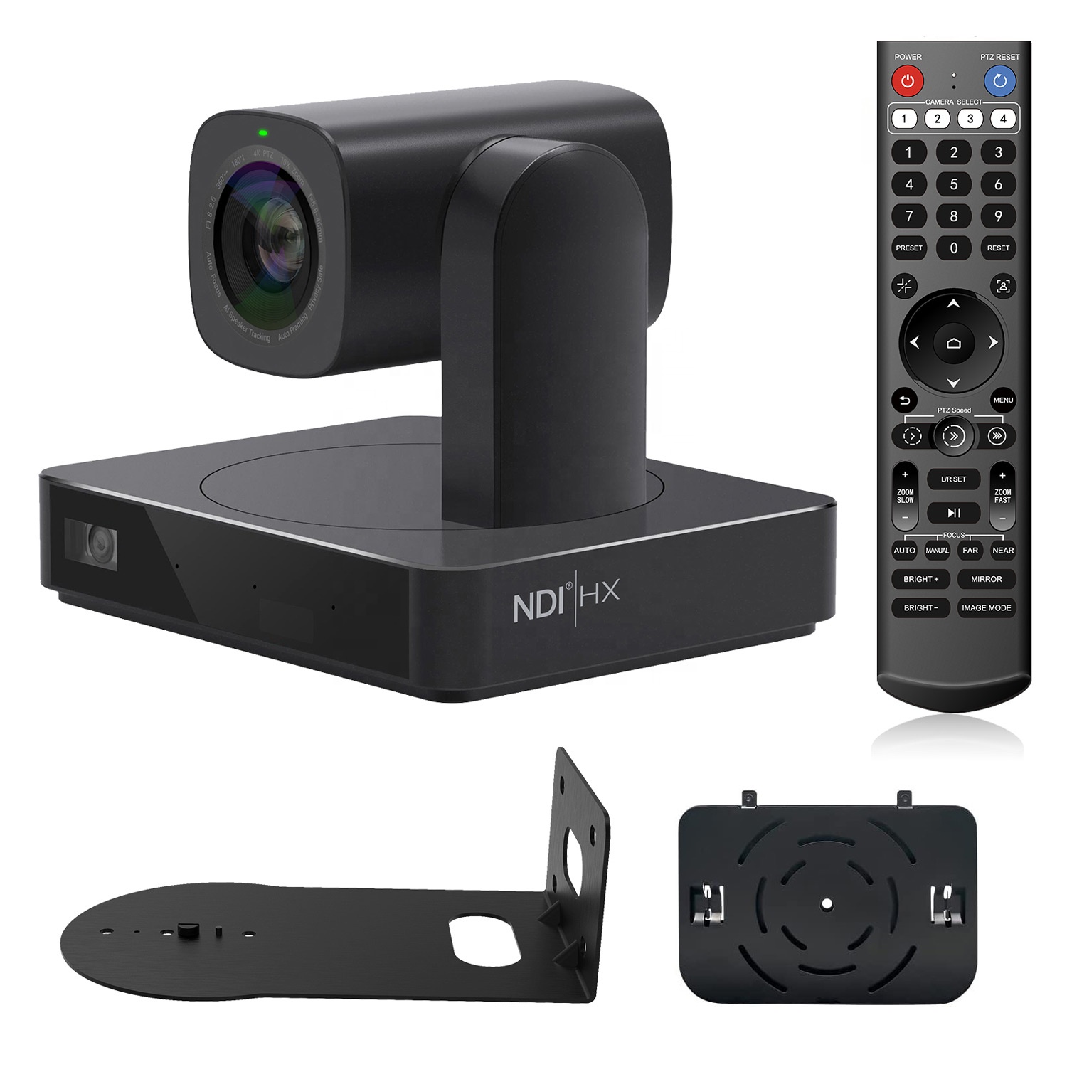 4K UHD auto tracking video conference camera Live Stream 20X Zoom speaker tracking PTZ camera for live broadcasting and meeting