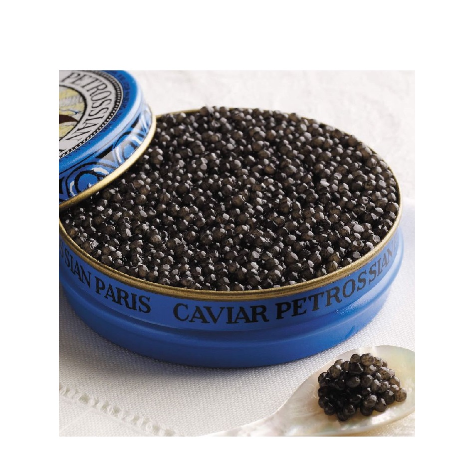 Wholesale Royal Caviar 57g Sturgeon Caviar Black Caviar Canned for Food Sturgeon Fish For Sale