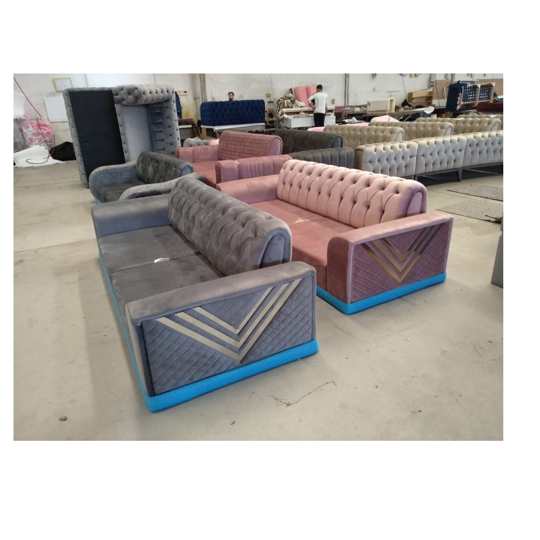 Best Price Living room Furniture Nordic style latest Design Wholesale Sofa Bed Velvet foldable Sofa Bed Made in Turkey