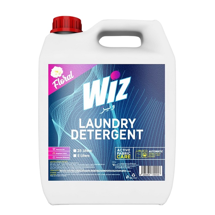 Newly Arrived 5 Liter Pack UAE Made Best Rose Fragrance Laundry Detergent Liquid for Genuine Wholesale Purchasers