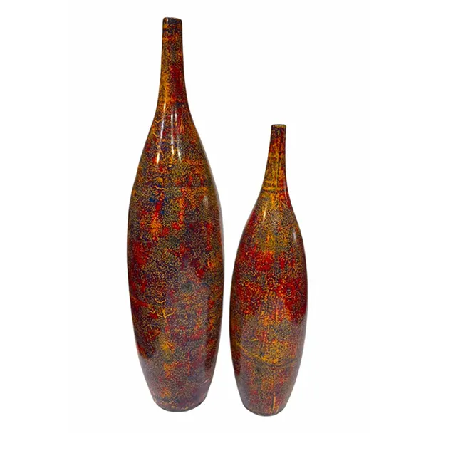 VietNam Unique Handmade Vase/Lacquer Vases Special Handmade High Quality Hot Sale 74
