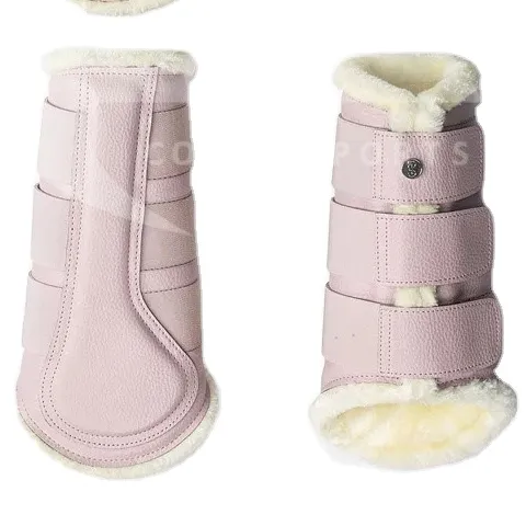 New Arrival Baby Pink Horse Brushing Boots Horse Protection Shoes Equestrian Shop product for sale customize product