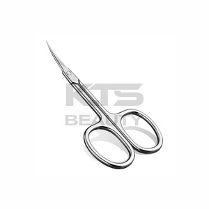 OEM Professional Arrow Pointed Curved Cuticle Scissors High Precision Stainless Steel Manicure Tool for Precise Cuticle Trimming