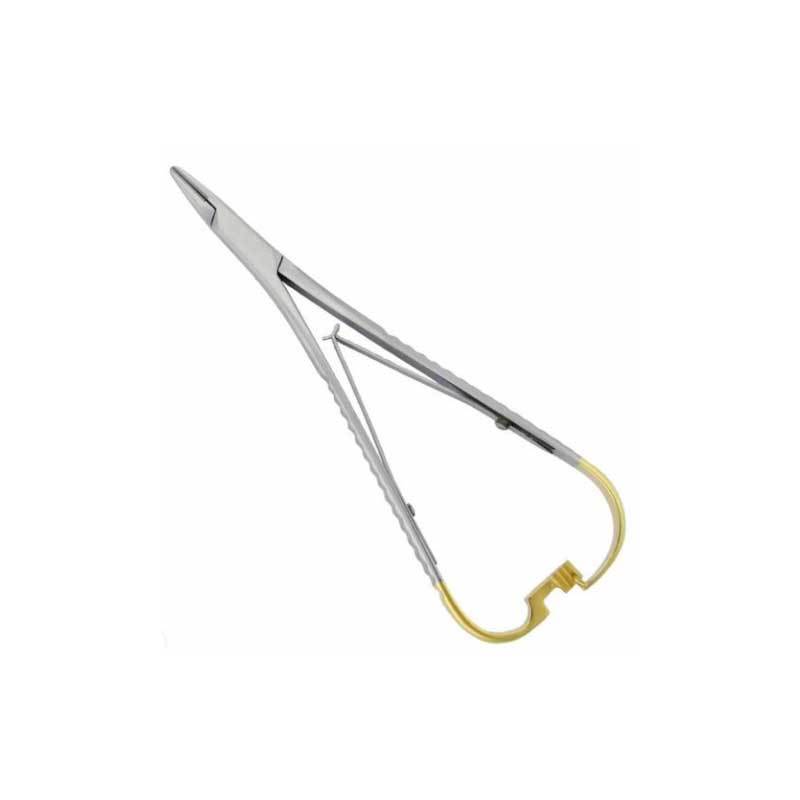 Narrow Elastic Placing Mathieu Pliers (Needle Holder)