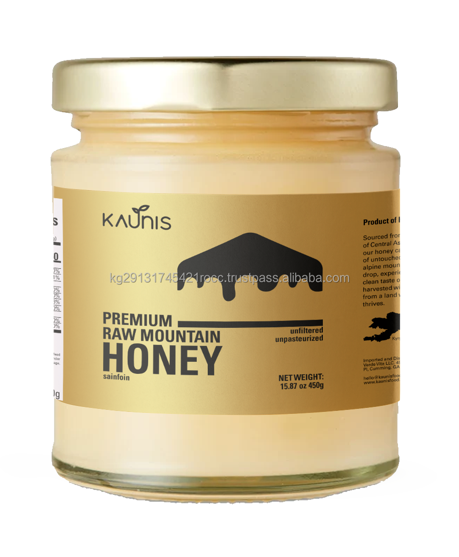Raw White Honey Sainfoin 250g
