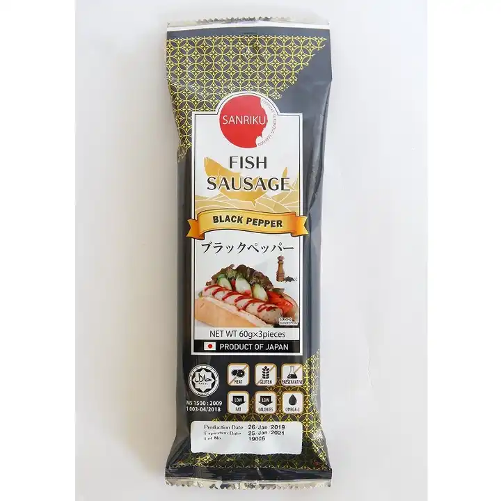 FISH SAUSAGE BLACK PEPPER
