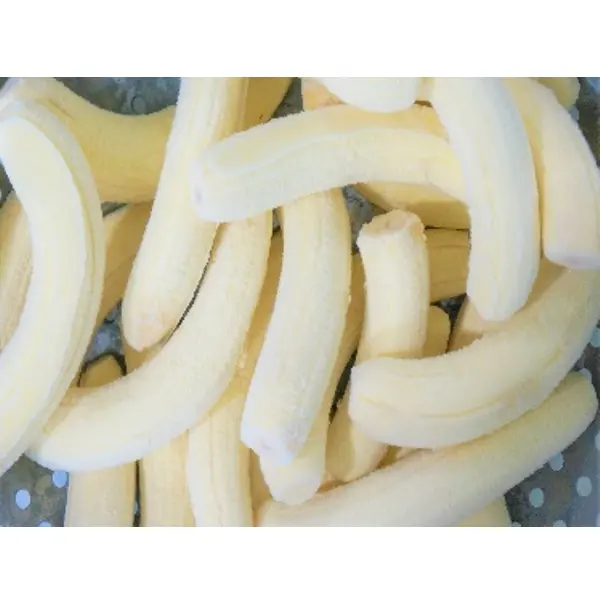 New Crop High Quality 100% Natural color Sliced Frozen Fruit IQF Banana From Vietnam For Export