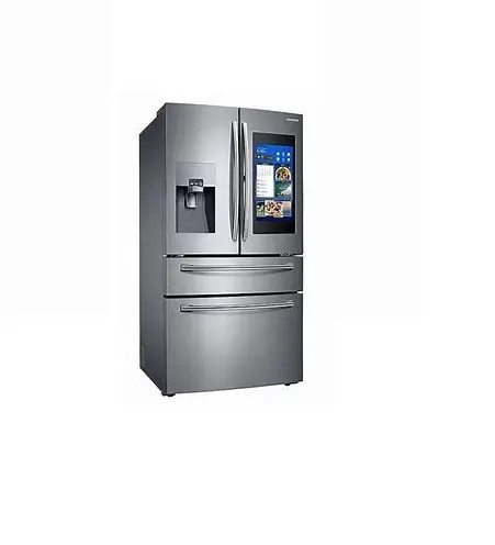 Новое поступление, Лидер продаж, 28 cu. ft, 4-дверный холодильник с сенсорным экраном, FamilyHub из нержавеющей стали, без мороза