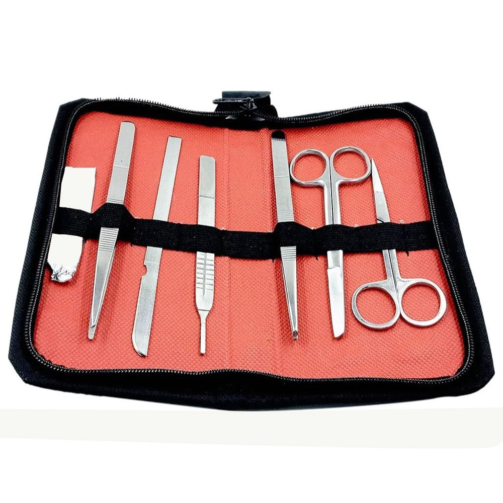 Professional Tool Kit 7 Pieces And Stainless Steel Veterinary Instruments Set High quality reasonable price