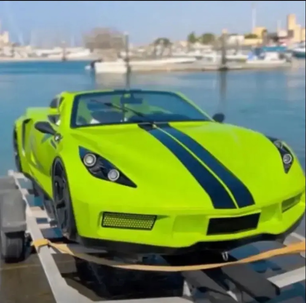 Brand New 2023 Ocean Jet Car Boat Speed Boats For Water Sports Jet Ski With Speaker