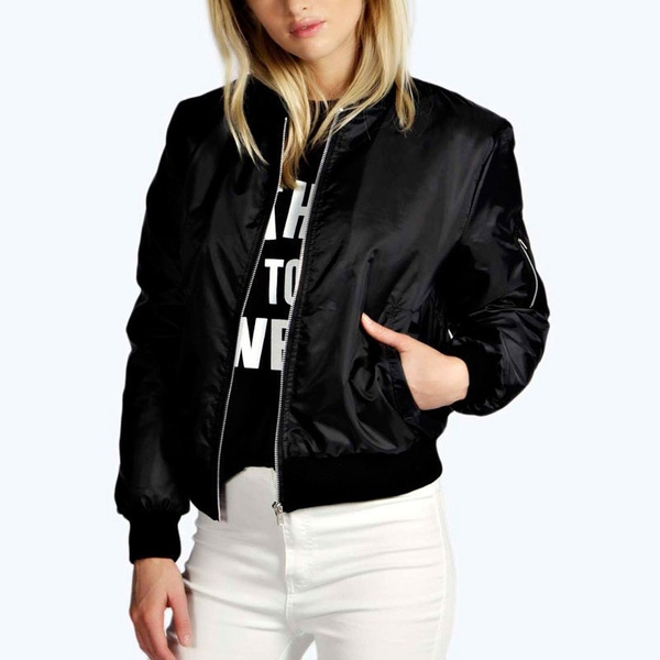 Wholesale made new designs 2024 Fashion Flying Black Cotton Polyester Chinese Padded Winter Jacket For Men