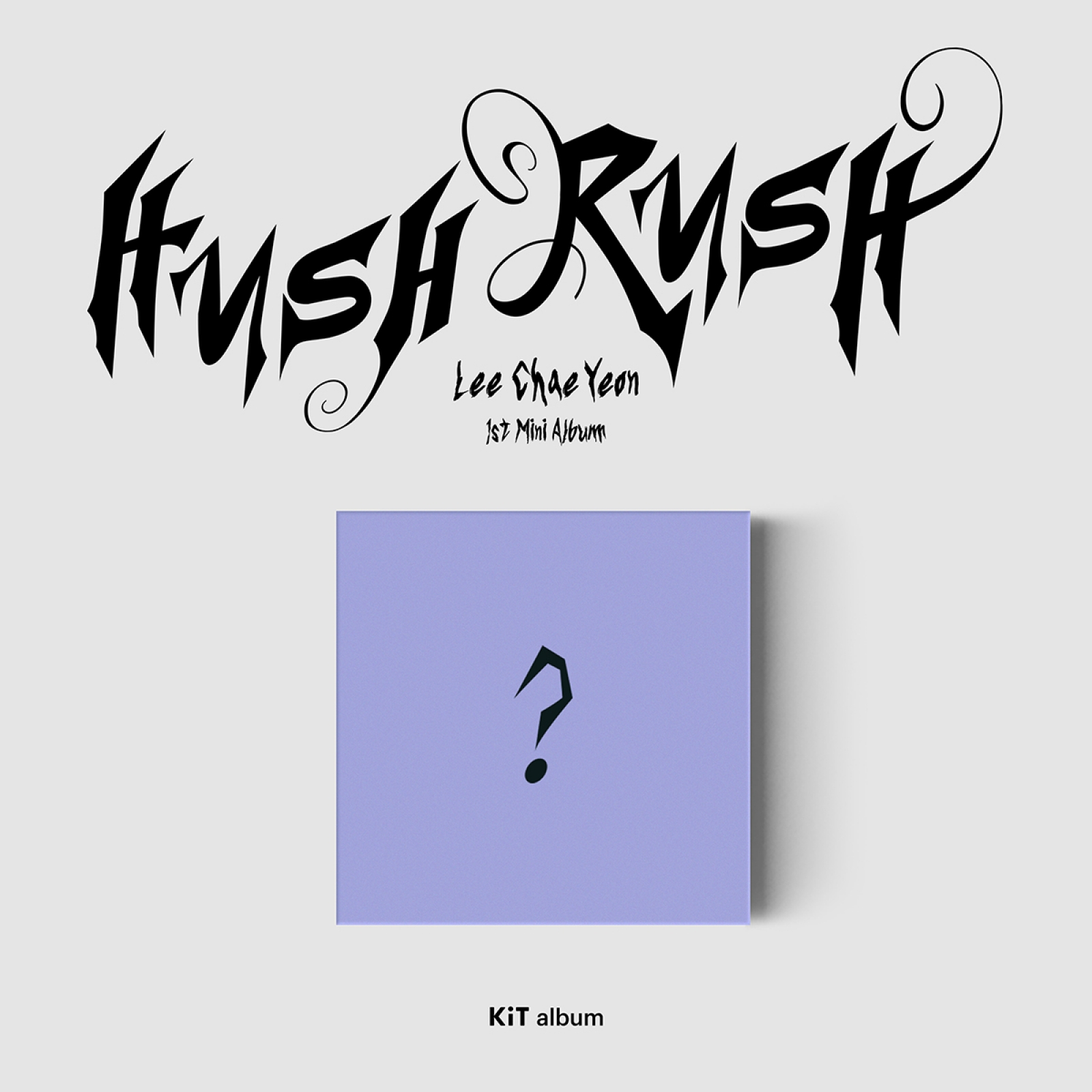 [Официальный Альбом KPOP] Корейский KPOP IDOL Girl Group IZ ONE LEE CHAEYEON 1-й мини-альбом HUSH RUSH KIT версия