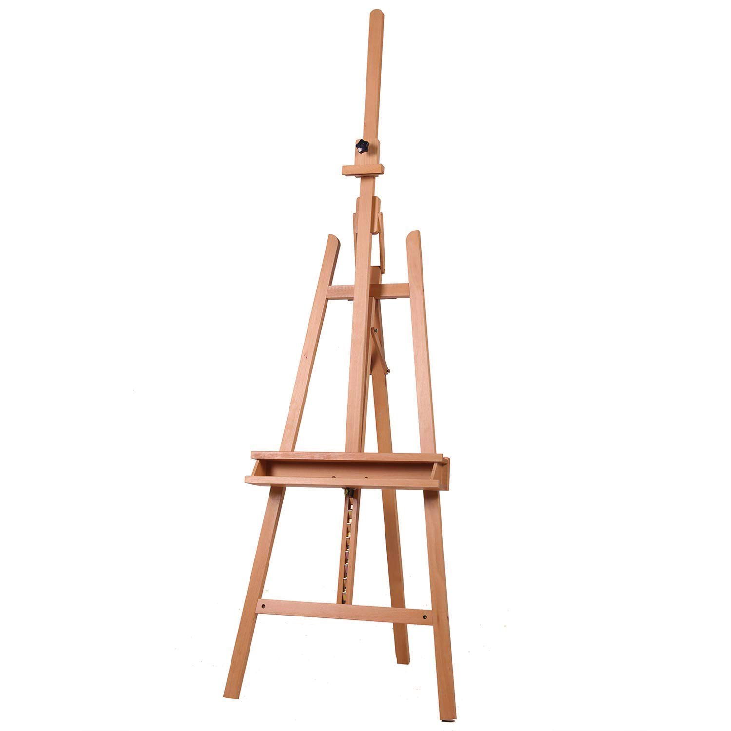 Bview Art Hot Beech Wood Material Large Painting Wooden Art Stand Easel