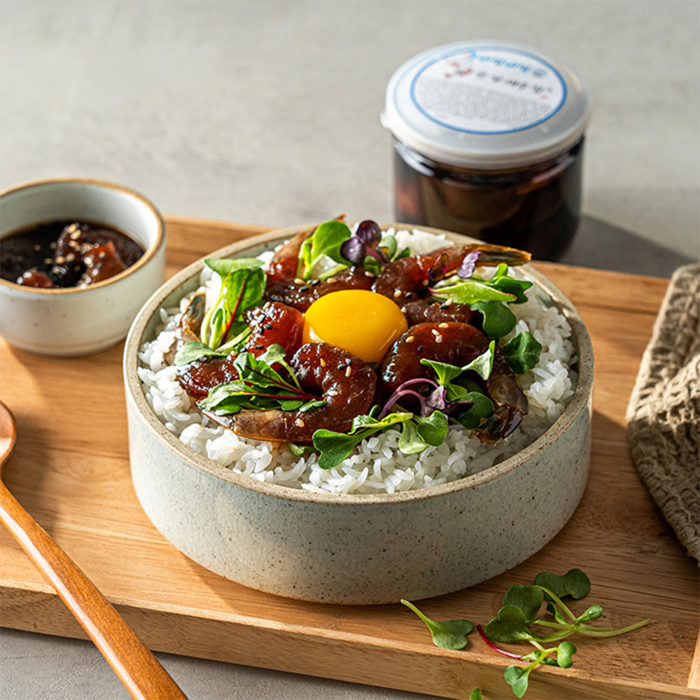 [Badam badam] Purely only shrimp paste 200g boneless Soy Sauce Marinated shrimp The Best Selling Good Item