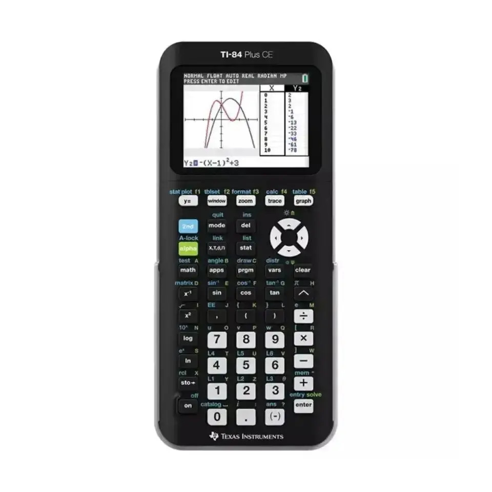 Новый продукт калькуляторы инструменты TI-84 плюс CE цветной графический калькулятор черный 7,5 дюймов научный калькулятор для студентов