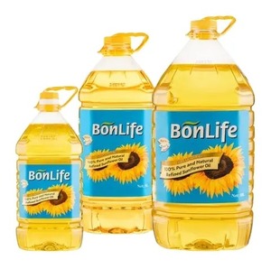Refined Sunflower Oil Competitive Price Gift Bottle Glass Bulk Packing Packaging Plastic Cooking
